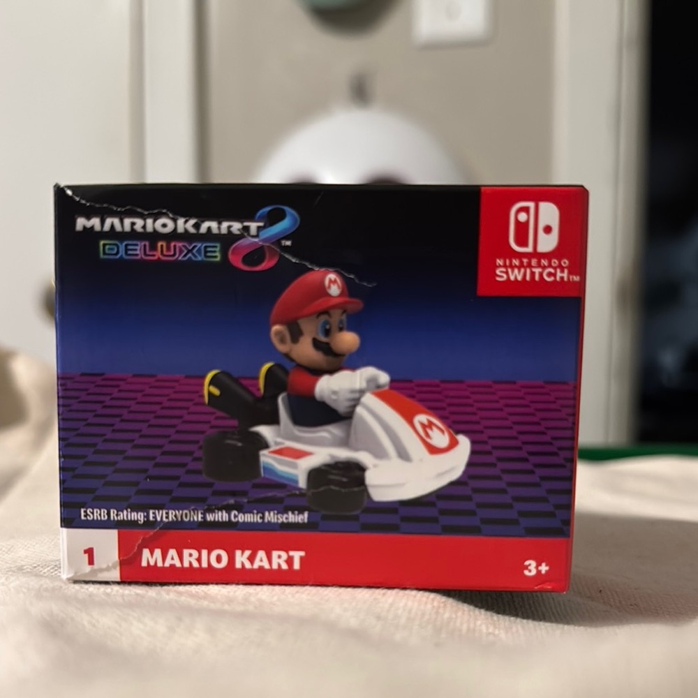 Nintendo Mario Kart Video Game Red and White